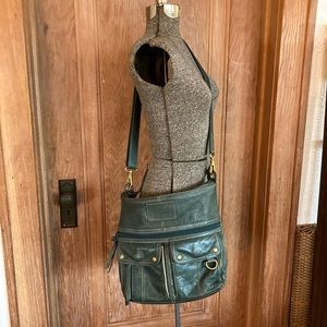 Fossil Leather Crossbody Bag Purse